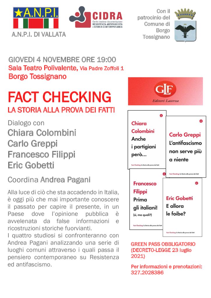 thumbnail of Fact Checking 4 novembre_locandina