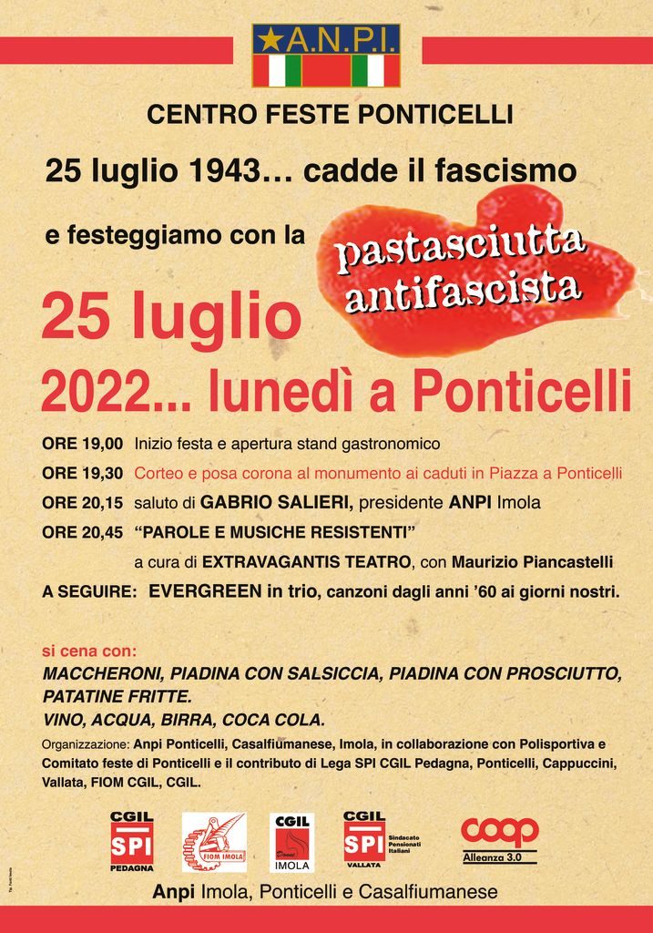 thumbnail of Poster pastasciutta 2022
