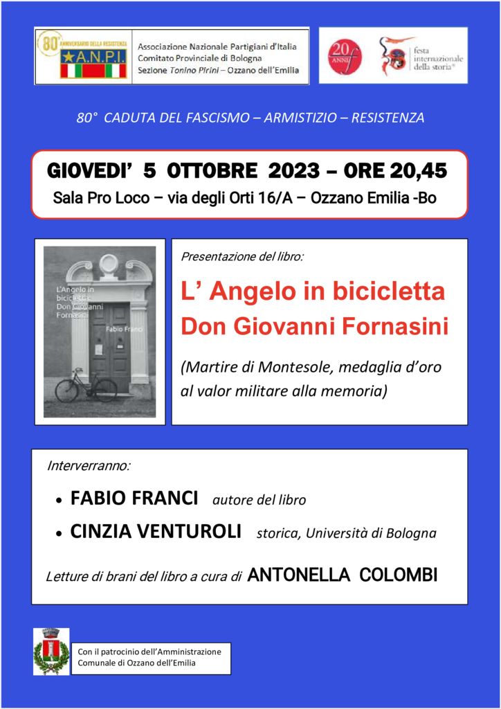 thumbnail of Volantino L’Angelo in bicicletta