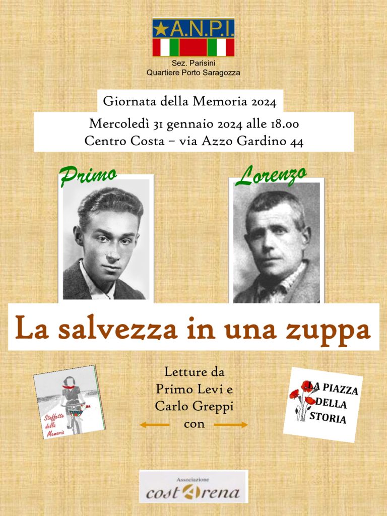 thumbnail of La salvezza in una zuppa_letture da Primo Levi e Carlo Greppi