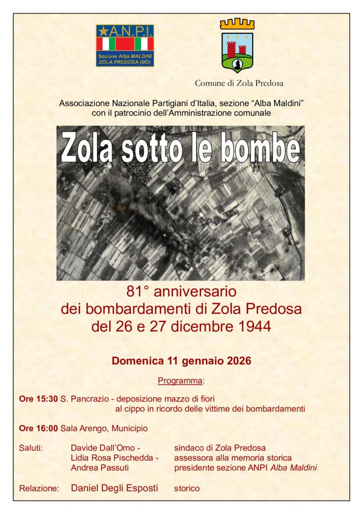 thumbnail of locandina 81mo bombardamenti