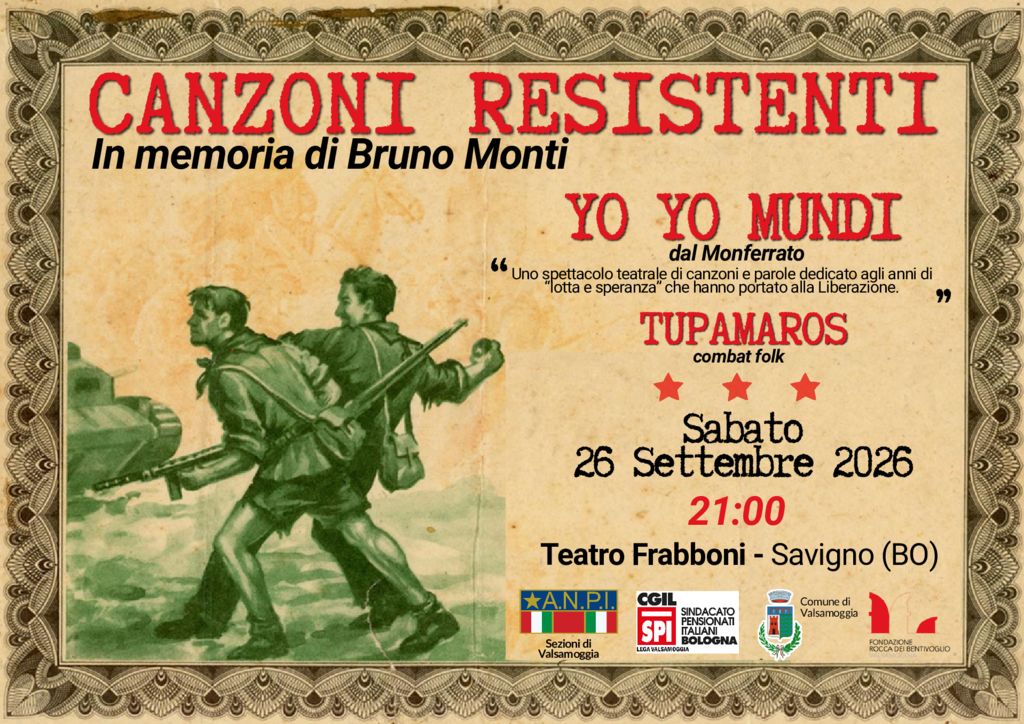 thumbnail of Savigno 26 settembre CANZONI RESISTENTI